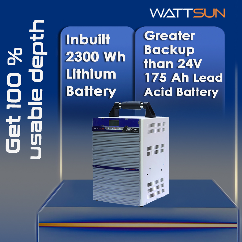 3KVA UPS Portable Inverter with Inbuilt 2688wh lithium Battery UPS-3000W, Maximum AC Output 3000VA